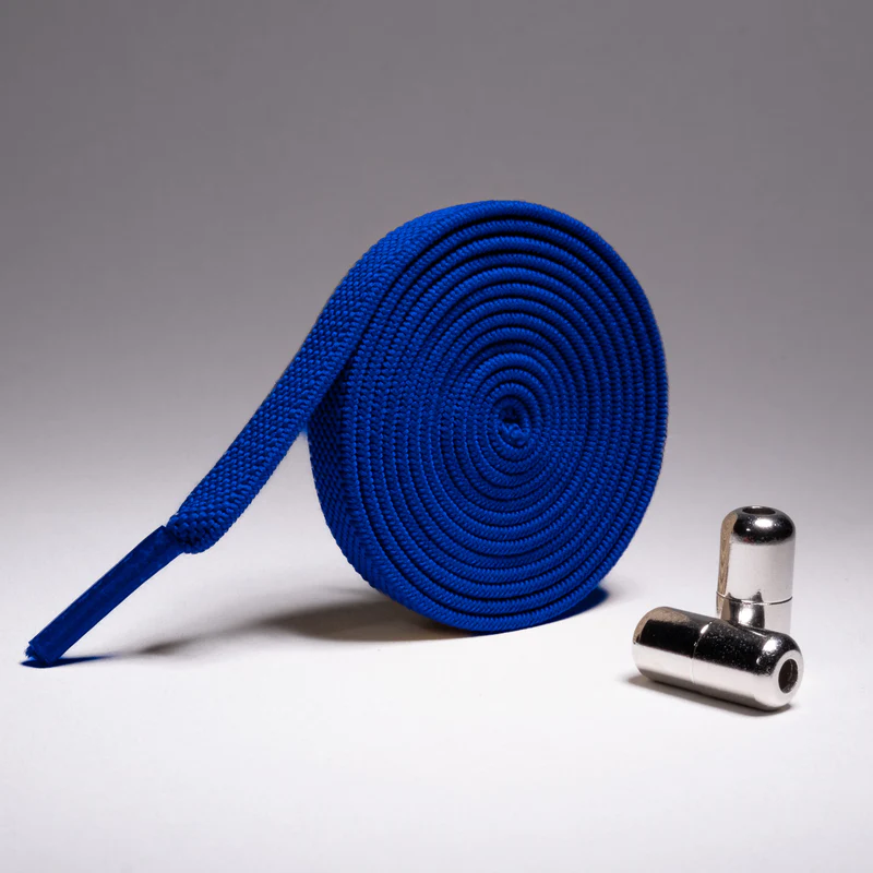 Schnurbert Schnürsenkel Flach Blau
